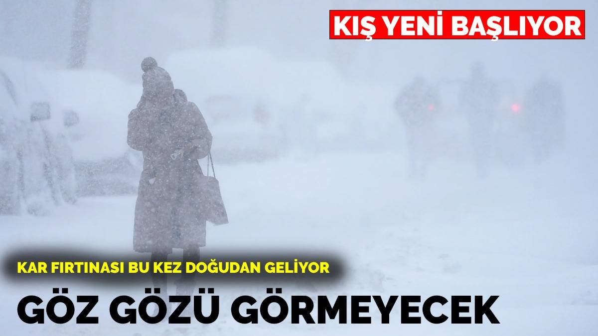 Kar doğudan canavar gibi gelebilir! Meteorologlar uyardı: Her yer bembeyaz olacak soğuktan nefesimiz donacak