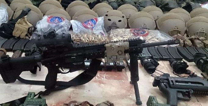 Marmaris'te ormanlık alana kaçan darbeci askerlerin mühimmatları ele geçirildi