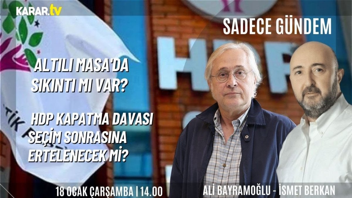 Sadece Gündem'de gündem konuşuldu