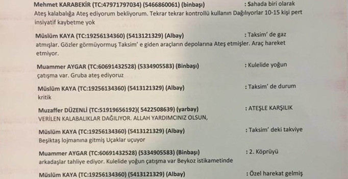 FETÖ mensubu darbeci askerlerinin darbe yazışmaları ele geçirildi