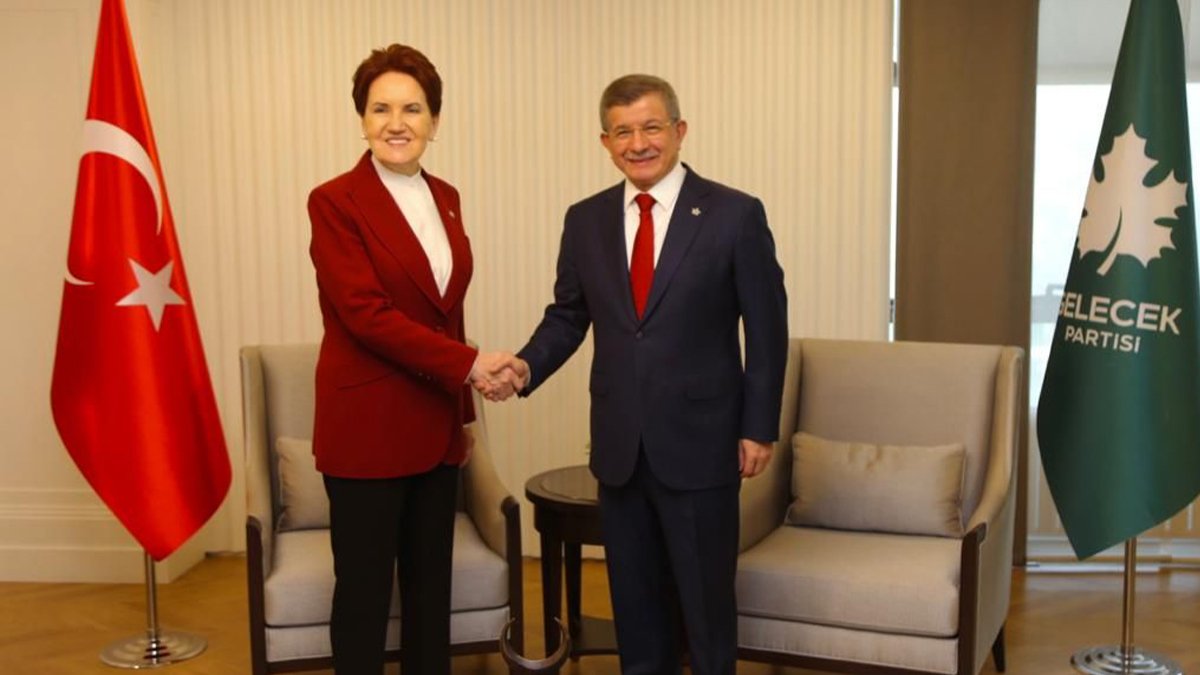 Akşener liderler turunda: Davutoğlu ile görüştü