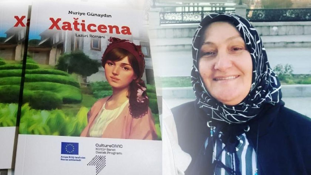 Nuriye Günaydın Lazca roman yazan ilk kadın yazar oldu