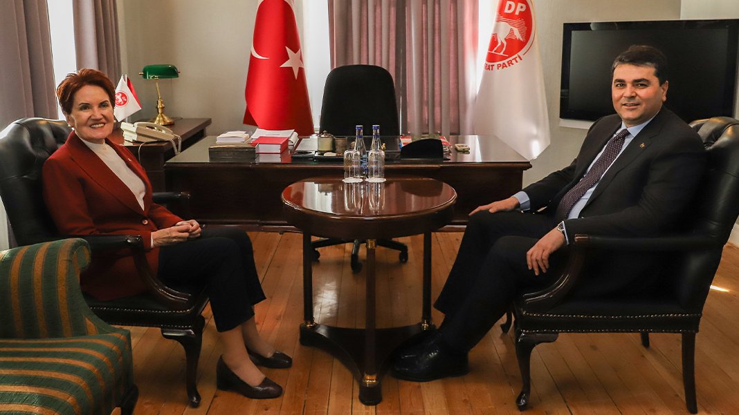 Akşener liderler turunda: 2. ziyaret Demokrat Parti'ye