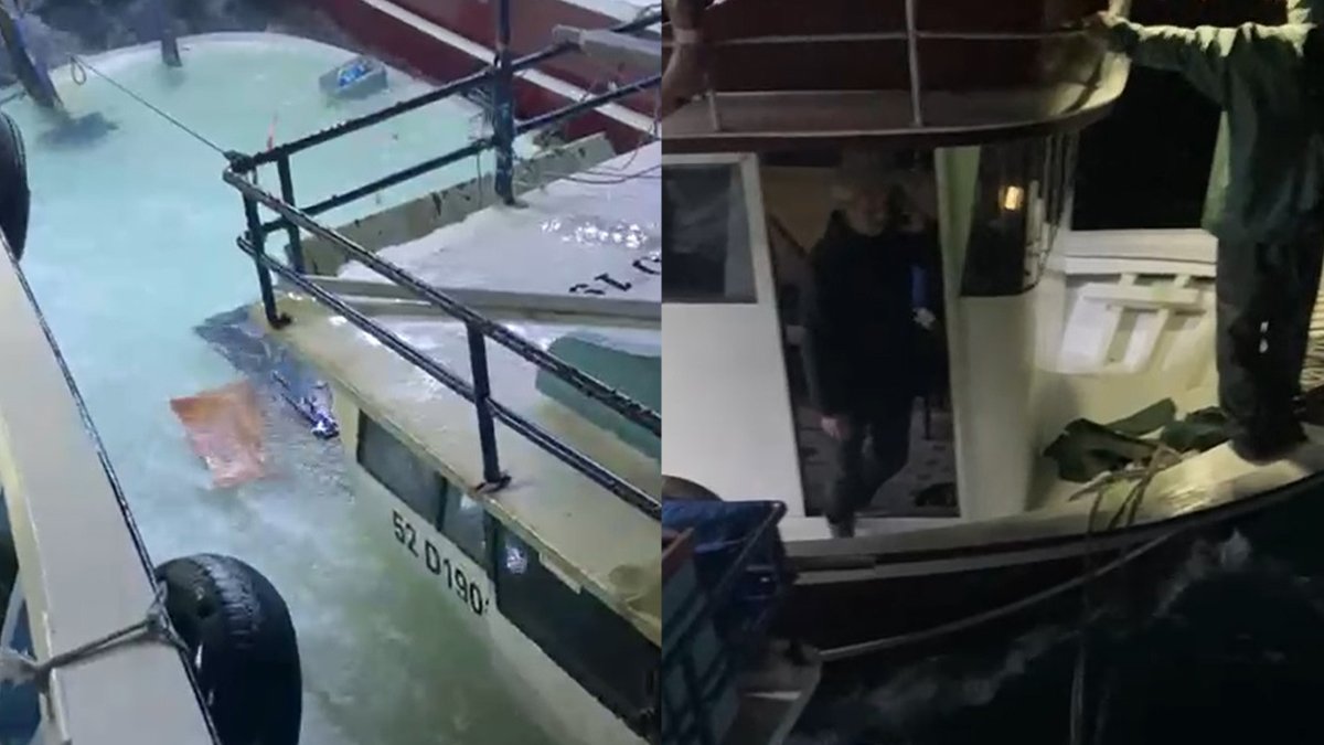 Denizin ortasında can pazarı!