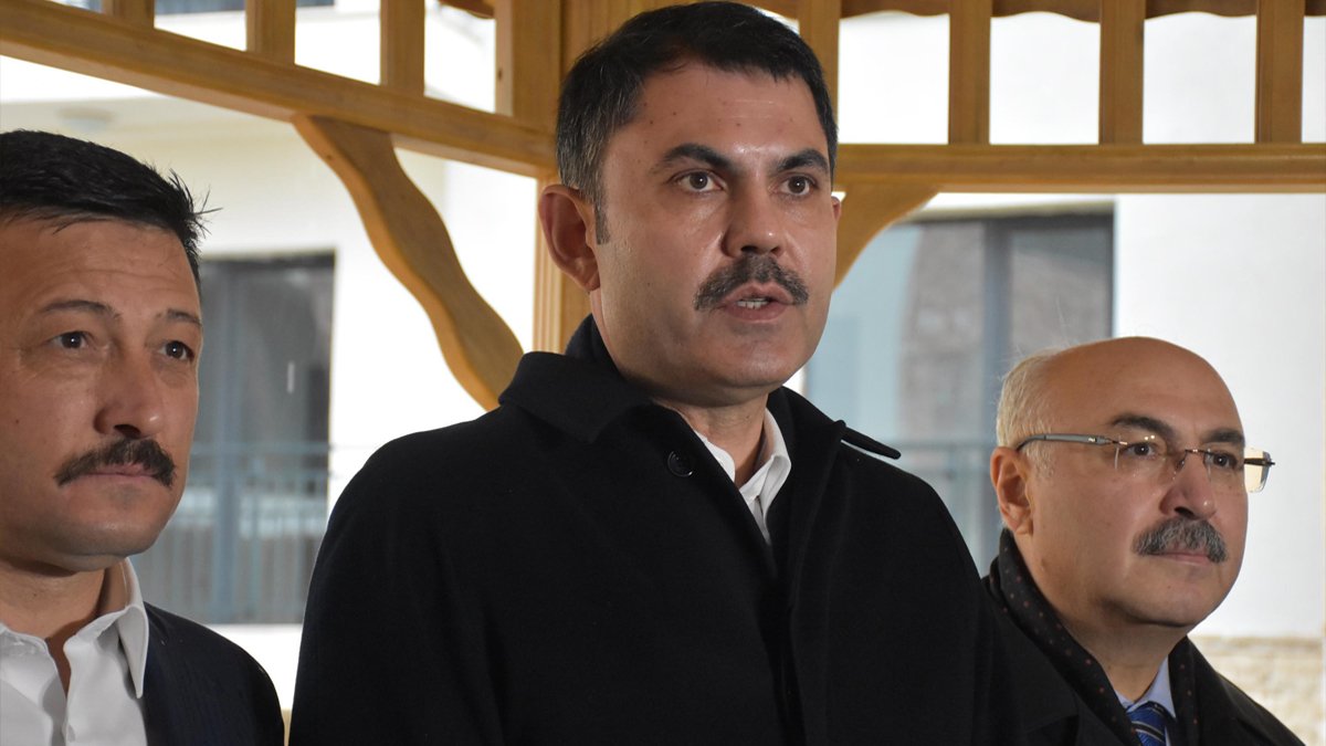 Bakan Kurum deprem konutları için tarih verdi