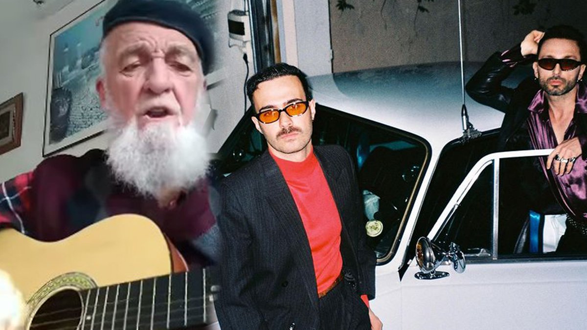 Antidepresan şarkısını hiç böyle dinlemediniz! Eline gitarı alan Mehmet Amca sosyal medyayı salladı...