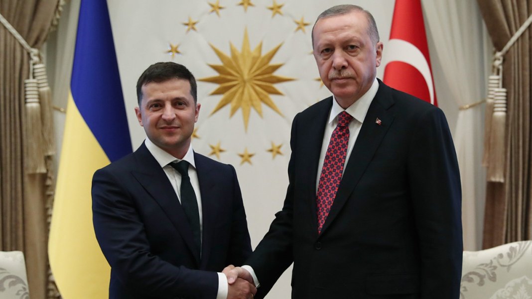 Erdoğan,  Zelenskiy ile görüştü