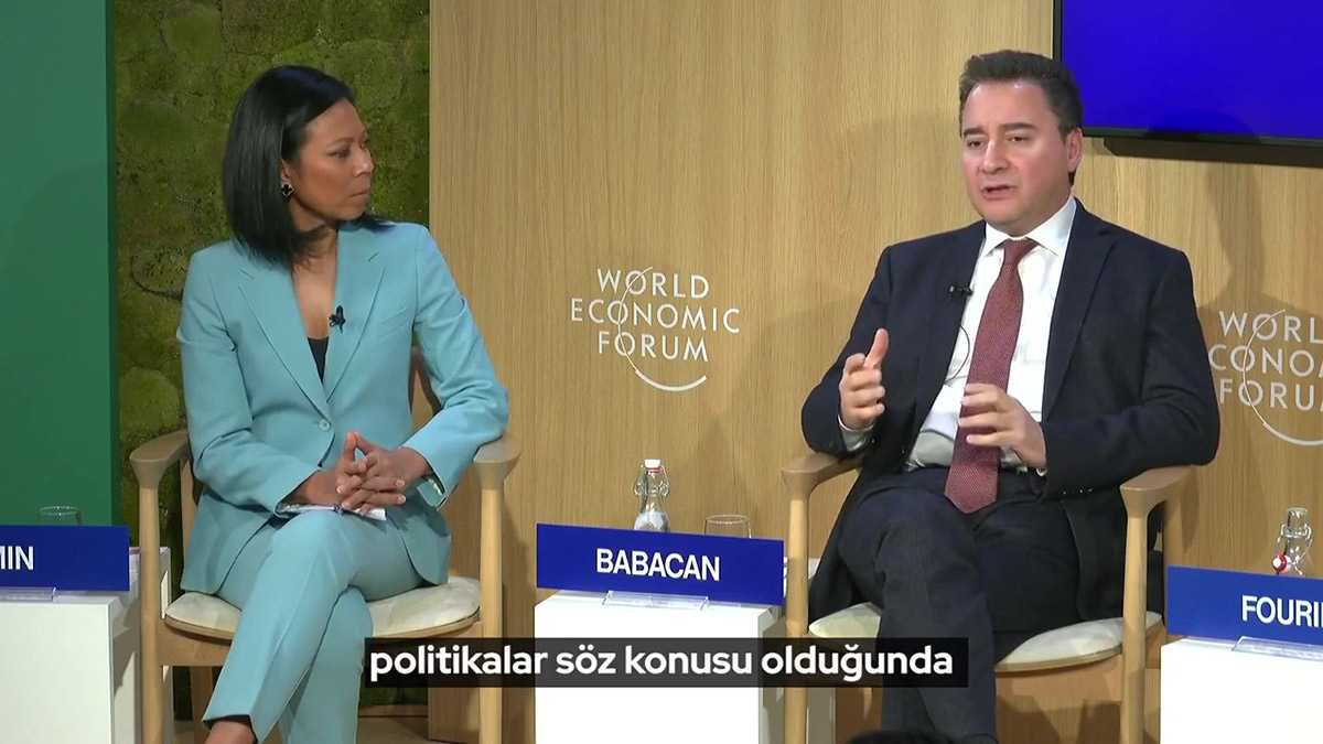 Babacan Davos'ta: Türkiye'deki sorunları çözmek çok kolay