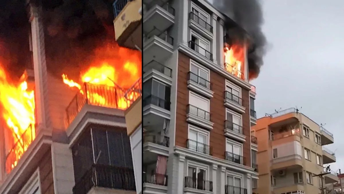 Antalya’da yangın faciası: Anne-kız can verdi, torun gözaltında