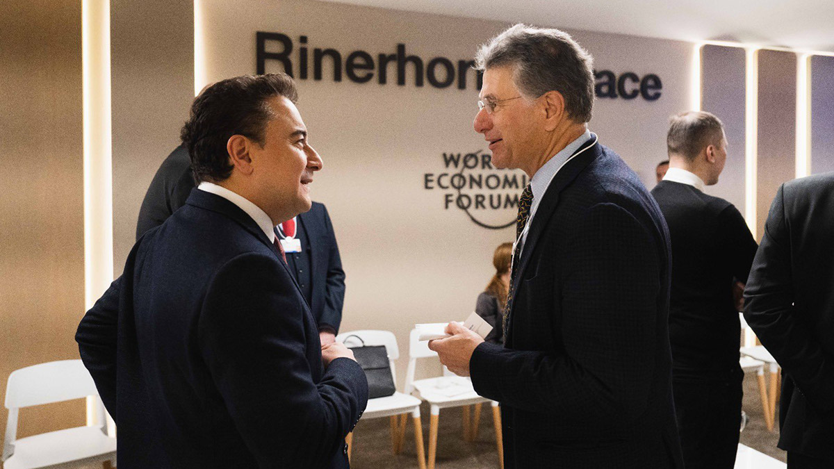 Babacan'dan Davos'ta üst düzey temaslar