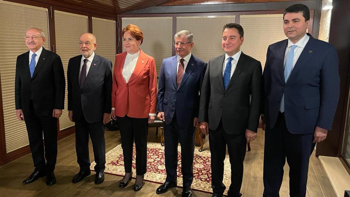 Altılı masanın seçim komisyonu hazır: Aday listeleri belirleniyor