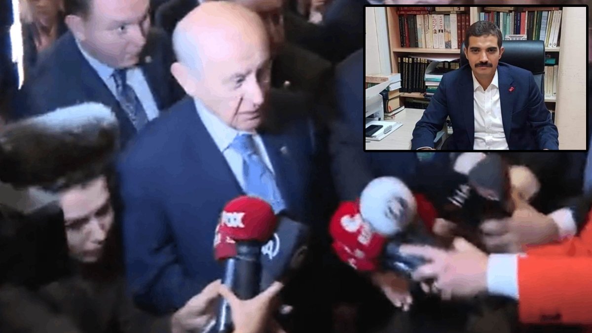 Bahçeli'den Sinan Ateş cinayetini soran muhabire sert tepki: Hadi işine bak, hadi