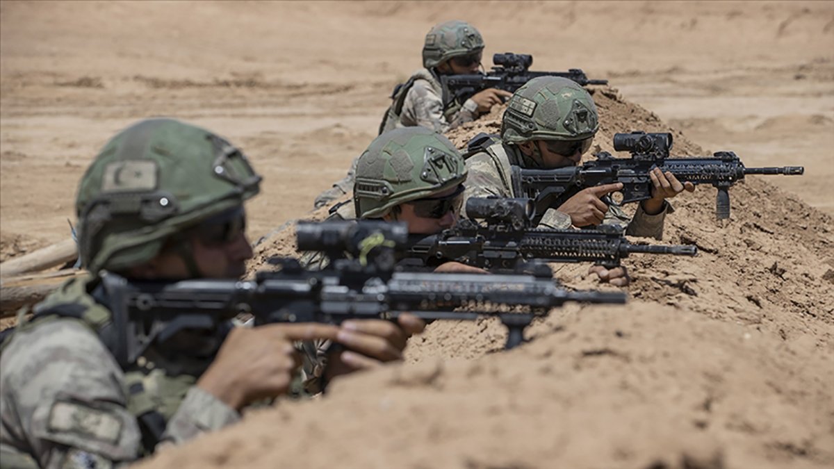 İki bölgede 7 terörist etkisiz