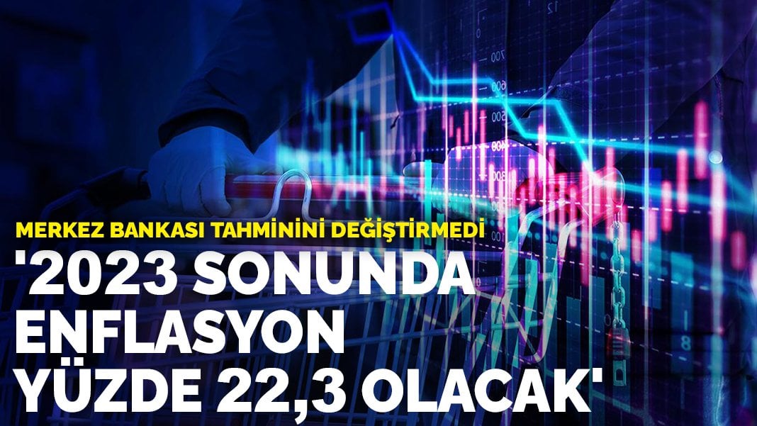 Merkez Bankası Tahminini Değiştirmedi: '2023 Sonunda Enflasyon Yüzde 22 ...