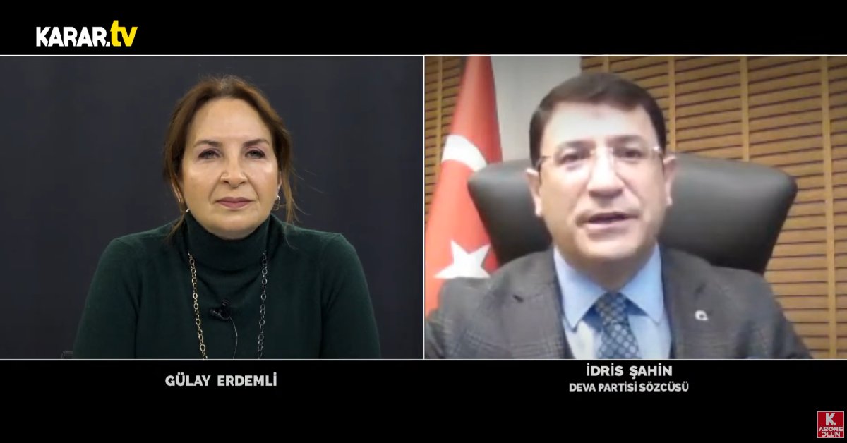 DEVA Partili İdris Şahin: Anayasa hukukçuları Erdoğan'ın aday olamayacağını söyledi