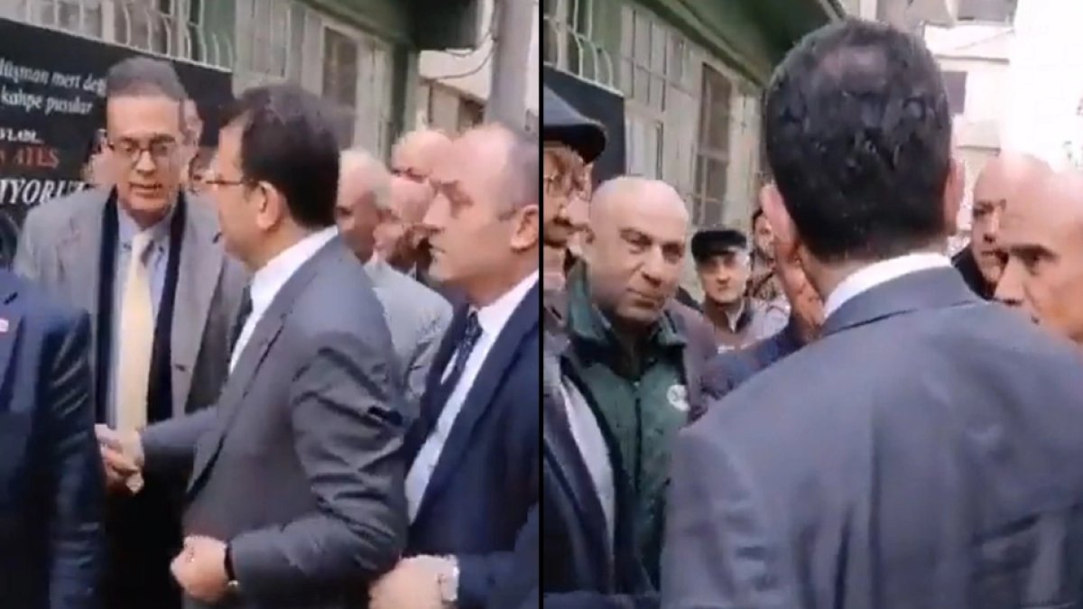 İmamoğlu'ndan Sinan Ateş'in ailesine ziyaret