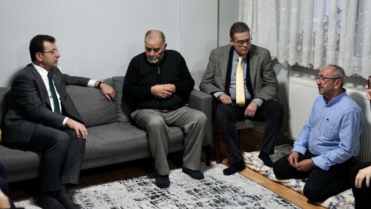 İmamoğlu, Sinan Ateş'in ailesi ile görüştü: Bu bir kişinin değil milletin meselesi artık