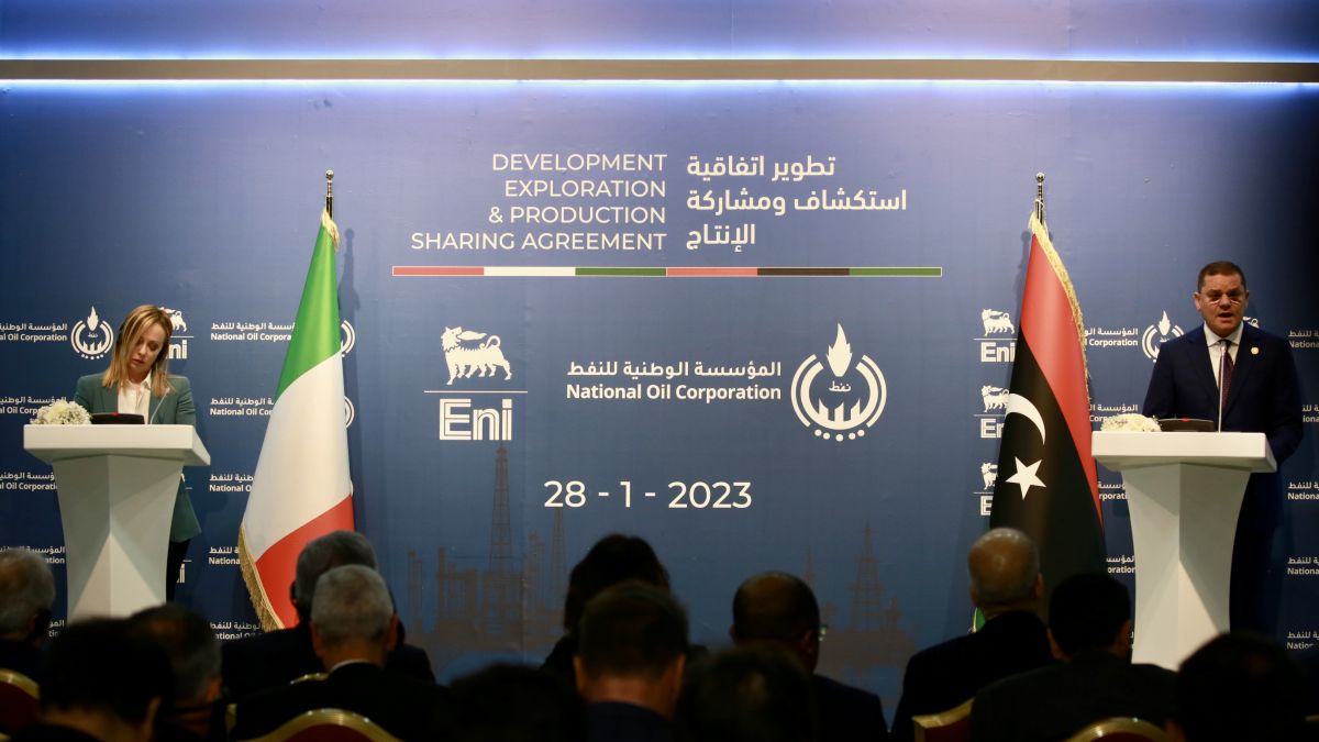İtalya başbakanı Libya’da: Tam 8 milyar dolarlık enerji anlaşması