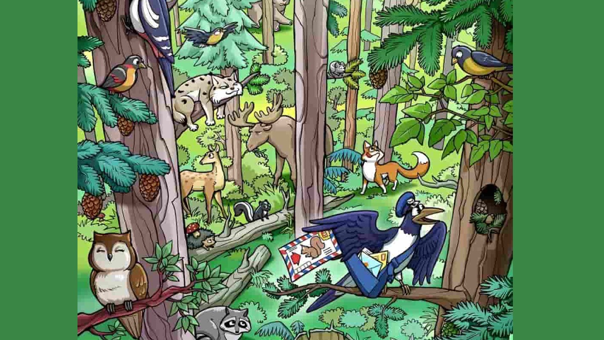 Ormandaki mantarı bulabilir misin? Yalnızca gerçek zekiler 4 saniyede bulabiliyor!