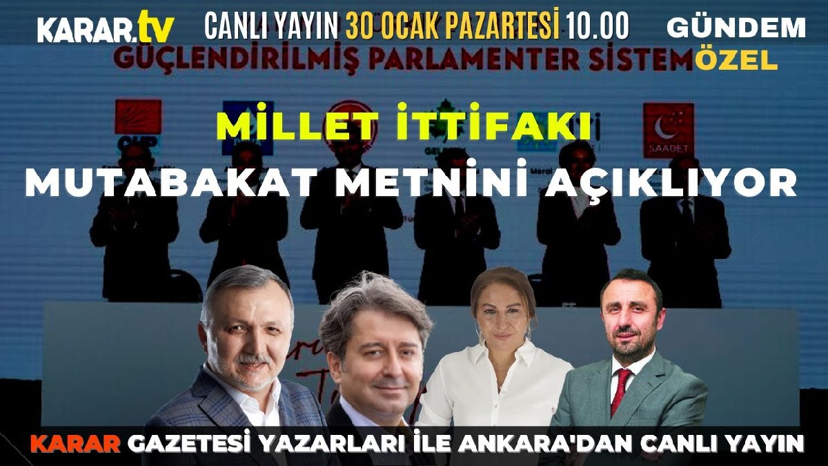 Gündem Özel programında gündem konuşuldu