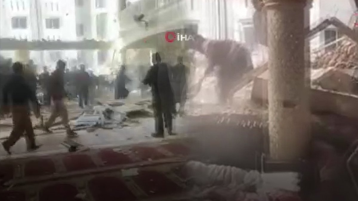 Pakistan'da çok sayıda ölü ve yaralı var: Camide kanlı saldırı!