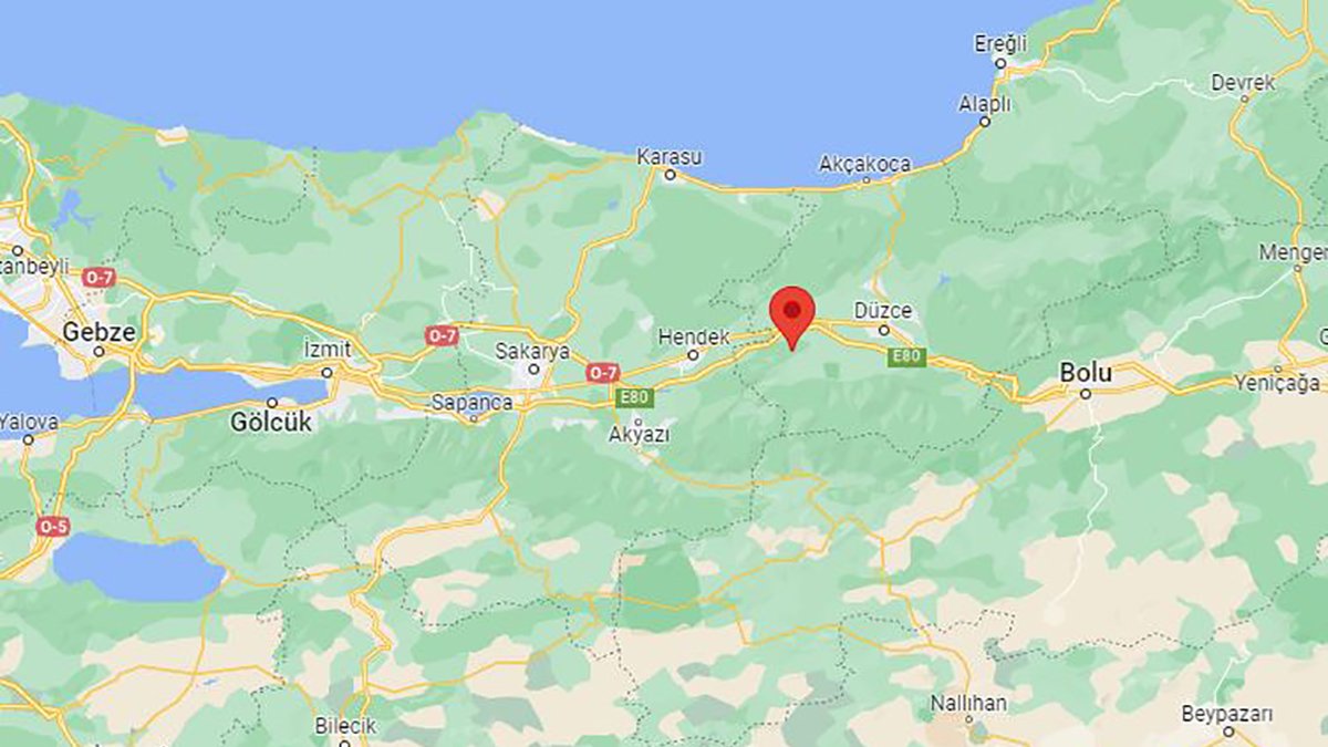 Düzce'de korkutan deprem | Son depremler