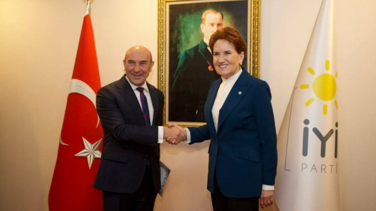 Tunç Soyer'den Akşener'e ziyaret