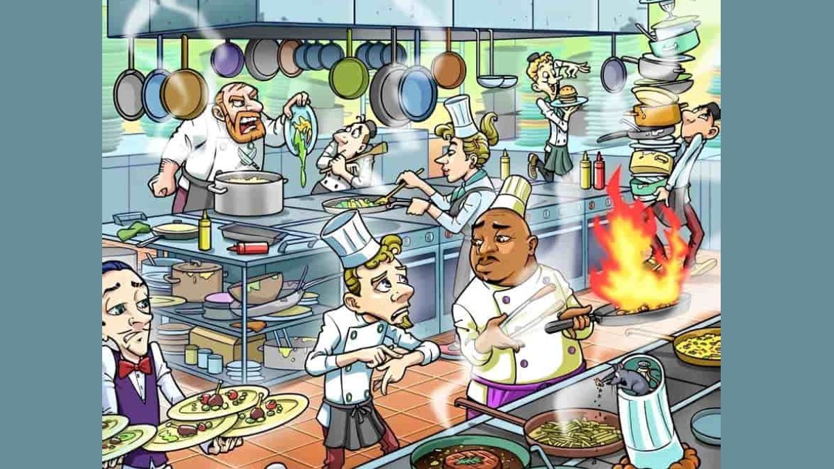 Mutfağın içinde gizli bir saat var! Yalnızca IQ'su 130'un üstünde olanlar saati 5 saniyede bulabiliyor!