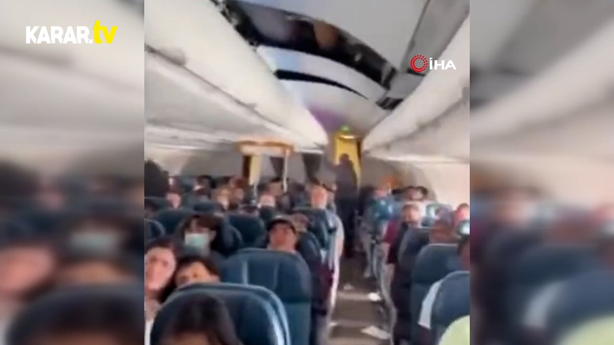 ABD'de türbülansa giren yolcu uçağında dehşet anları: 11'i ağır 36 kişi yaralandı