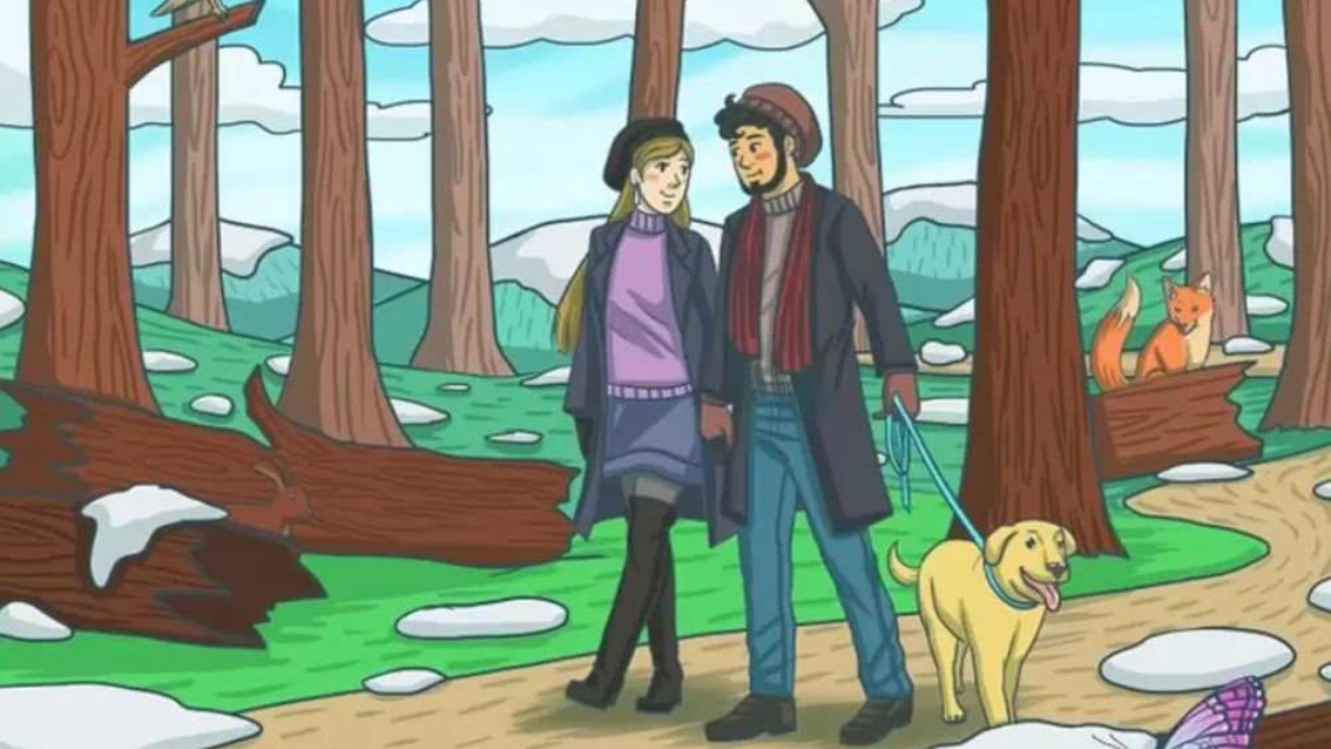 Sadece üstün zekalı olanlar resimdeki gizli tavşanı bulabiliyor! 15 saniyede bulanların IQ'su en az 140 çıkıyor!