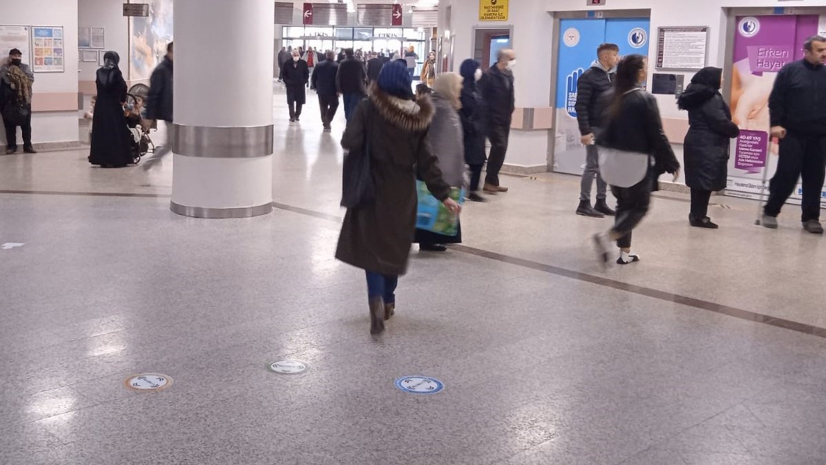 O kentin neredeyse tamamı Acil Servis'e akın etti