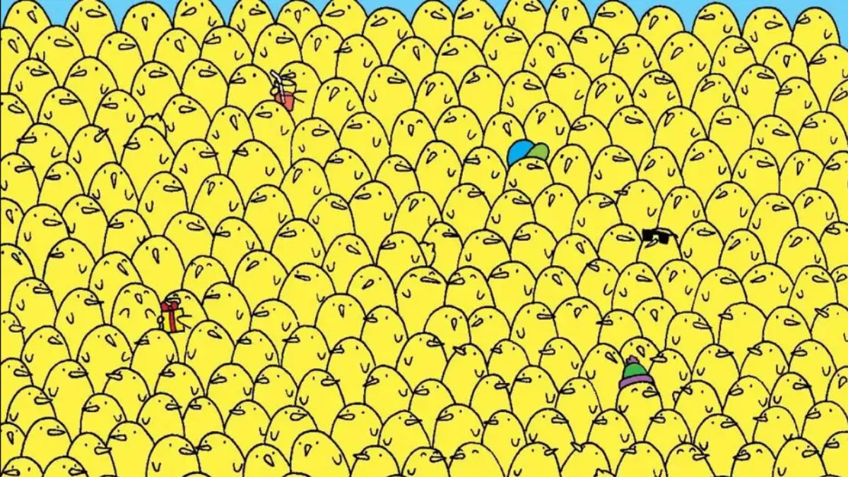 Kuşların arasındaki gizli limonları sadece gerçek zekiler bulabiliyor! 11 saniyede bulanların IQ'su 140 çıkıyor!