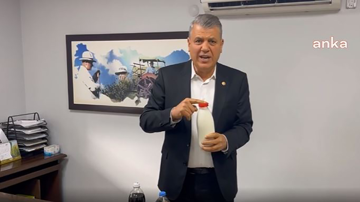 CHP'li Barut: 1 litre su, çiftçinin ürettiği sütten daha pahalı