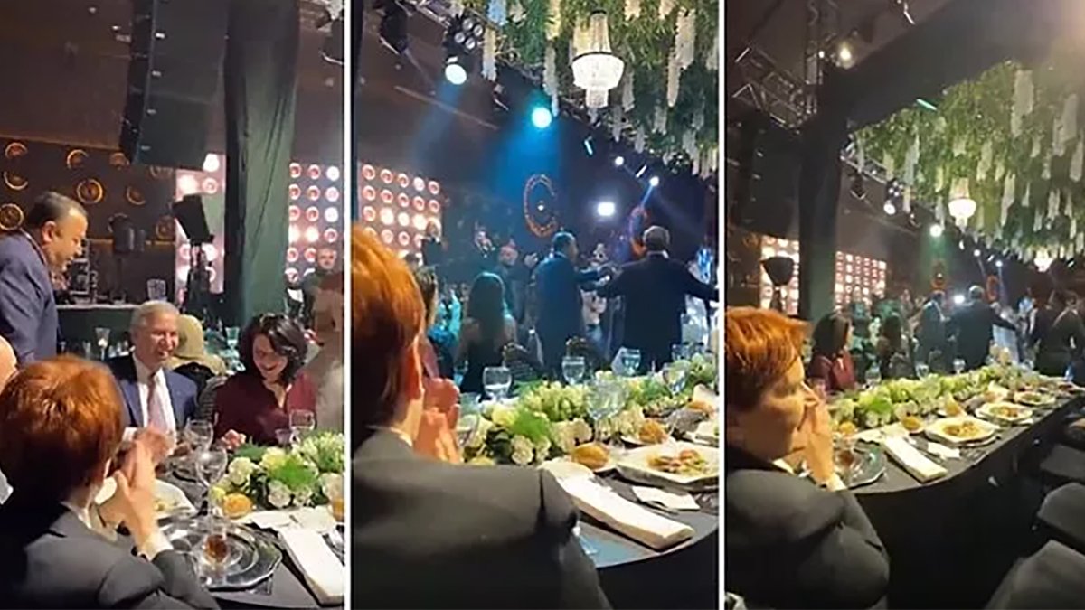 Mansur Yavaş 'Erik dalı' oynadı: İşte Akşener'in ritim tuttuğu anlar