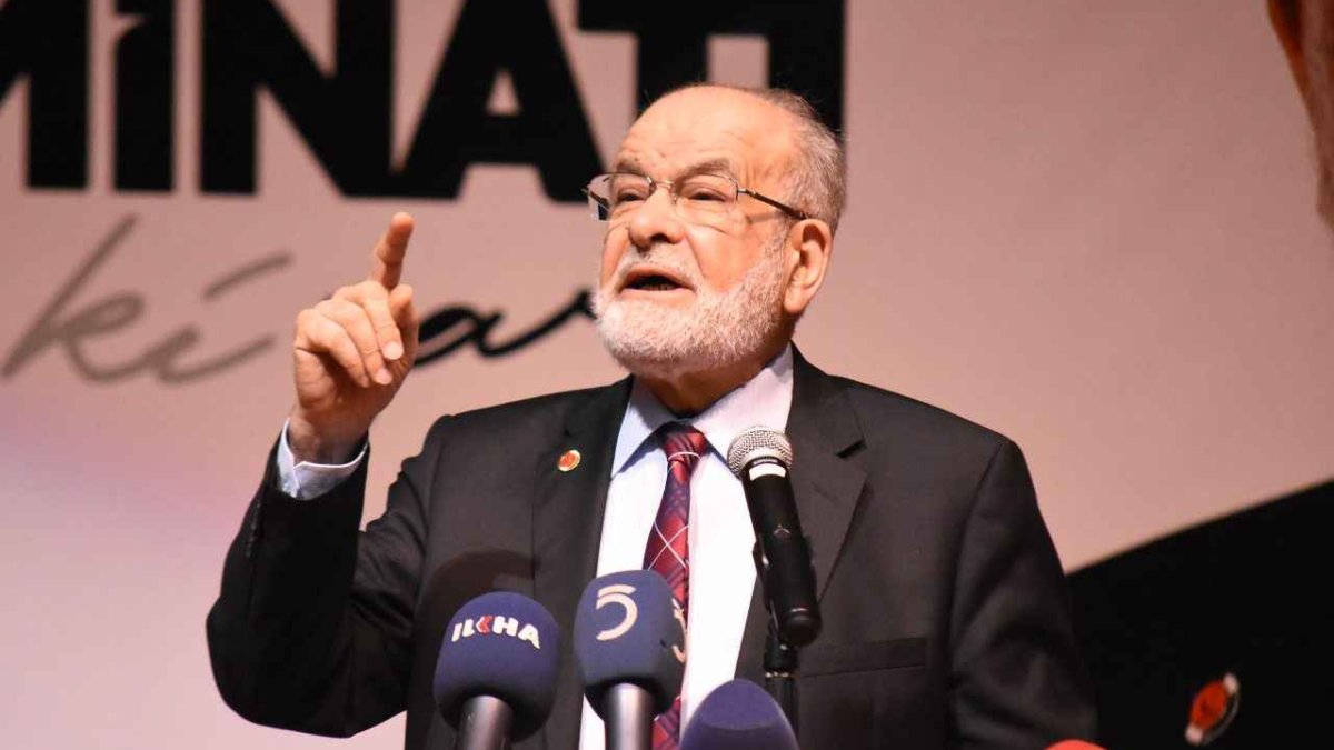 Karamollaoğlu'ndan Erdoğan'a sert sözler: Saadet Partisi'ne ayar vermek kimsenin haddi değil