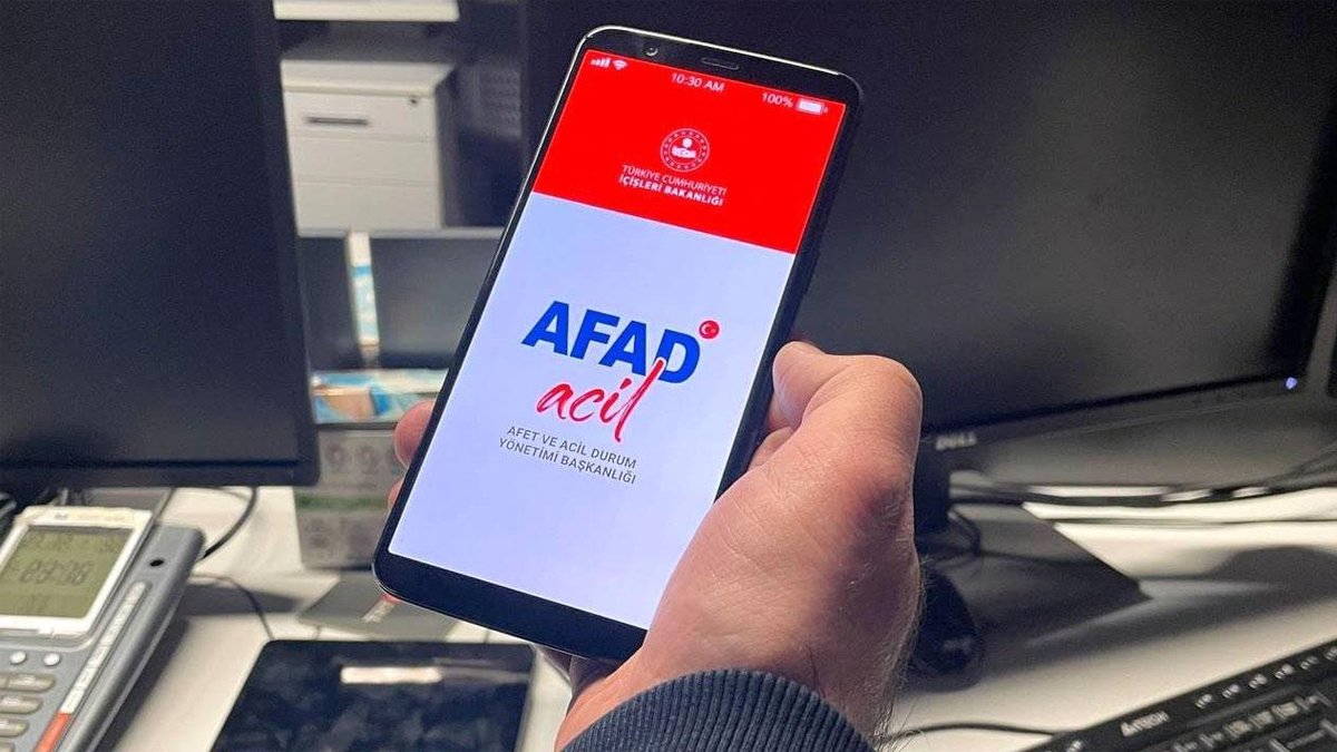 AFAD Acil Çağrı mobil uygulaması şarj bitse de yardım ulaştırıyor