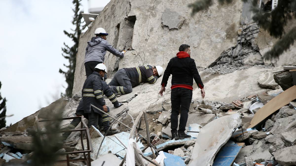 7.7'lik yıkım böyle geldi: İşte facianın sesi