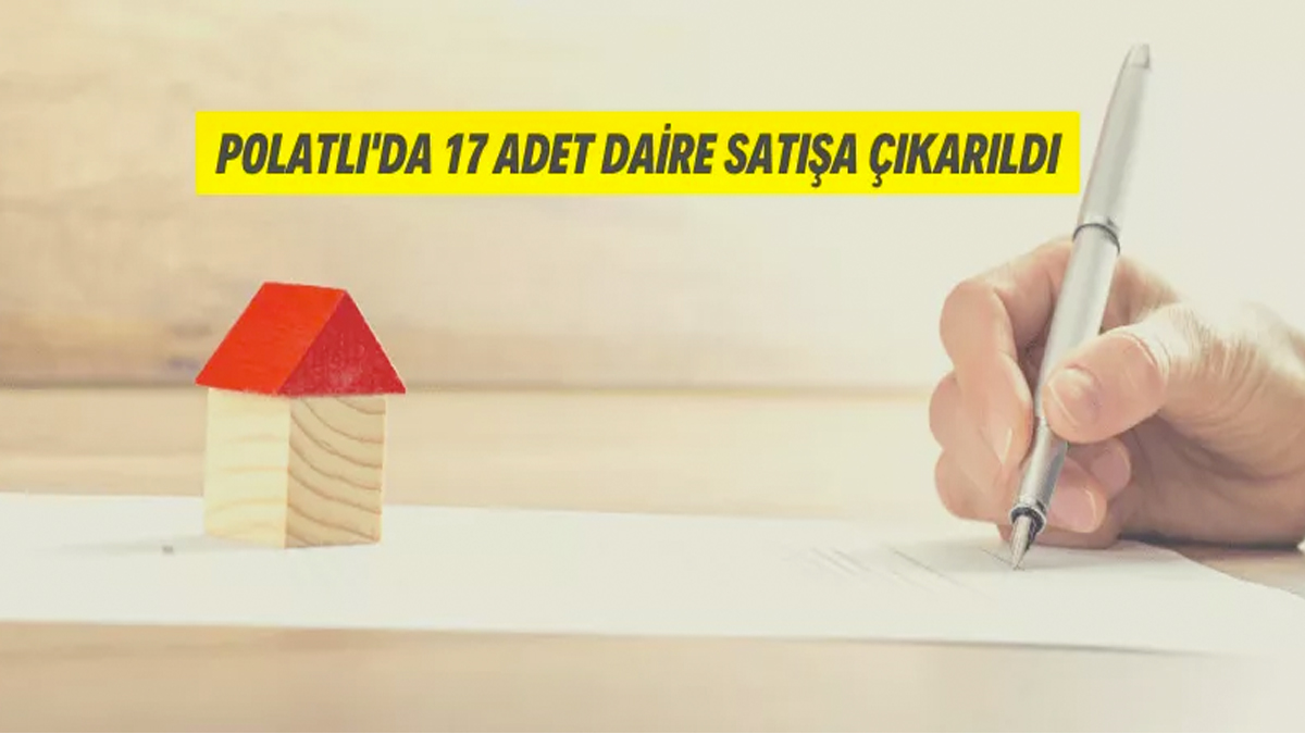 Polatlı Belediyesi 17 adet meskeni satışa sundu