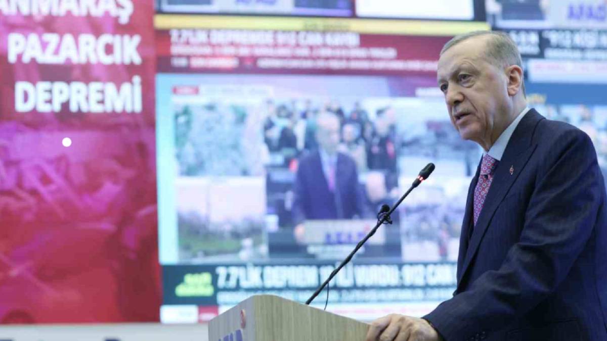Erdoğan deprem bölgesine gidiyor