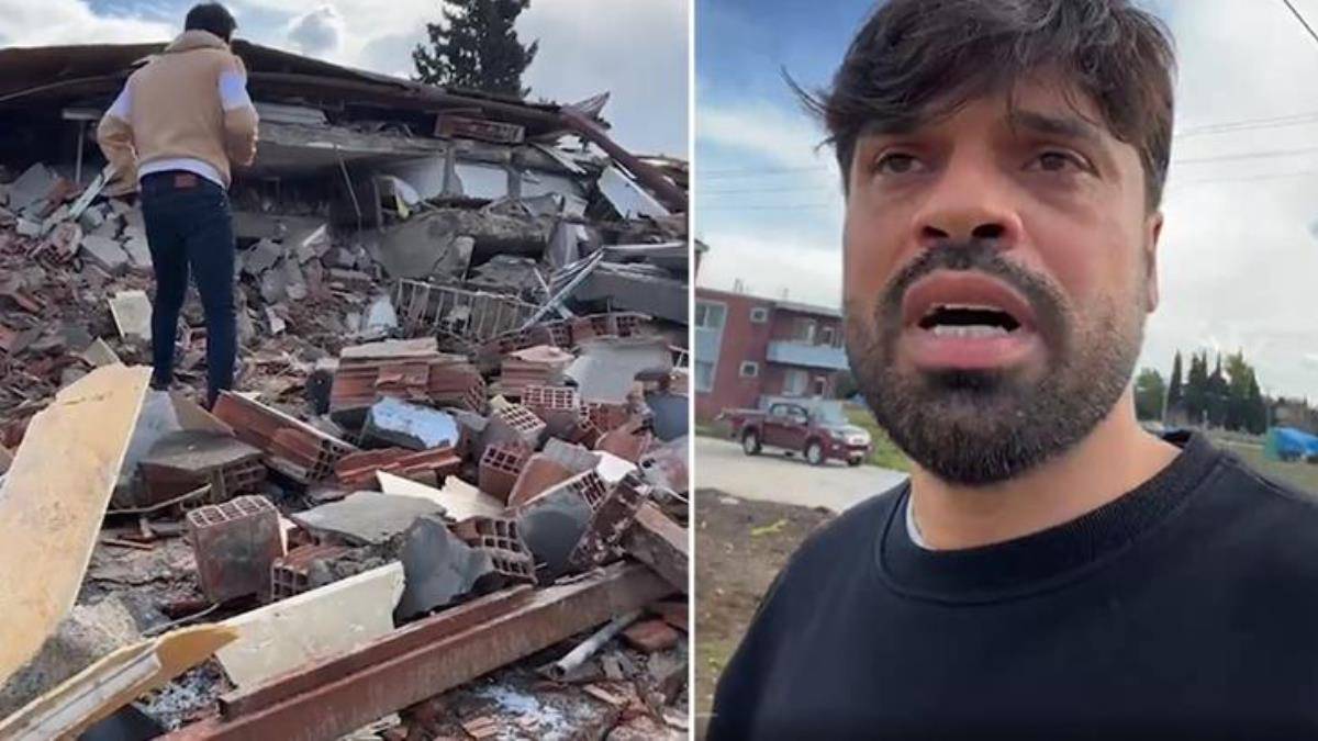 Futbolcu Gökhan Zan, Hatay’ın son durumunu paylaşıp isyan etti