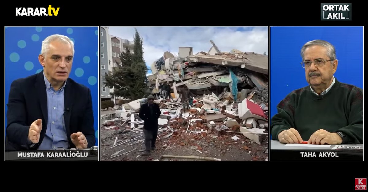 Mustafa Karaalioğlu: Koordinasyon eksikliği depremin başından bu yana vardı köylere gidilemiyor