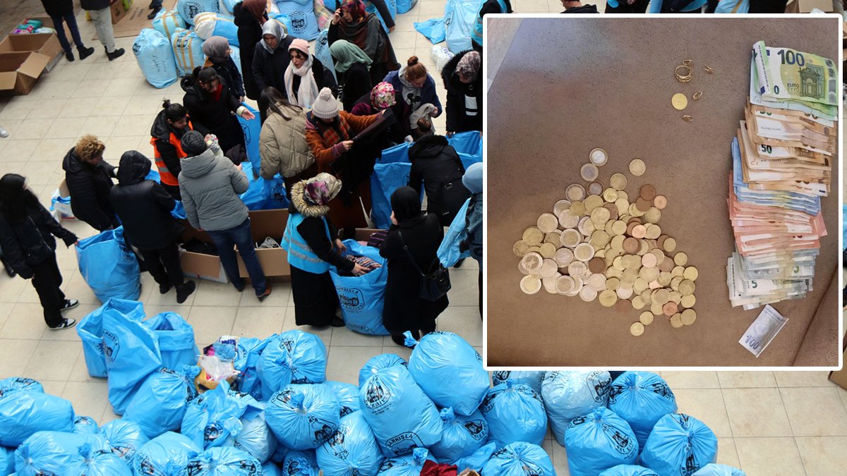 Pakistan'dan bilezikler, Kosova'dan iki çift küpe ve yüzükler