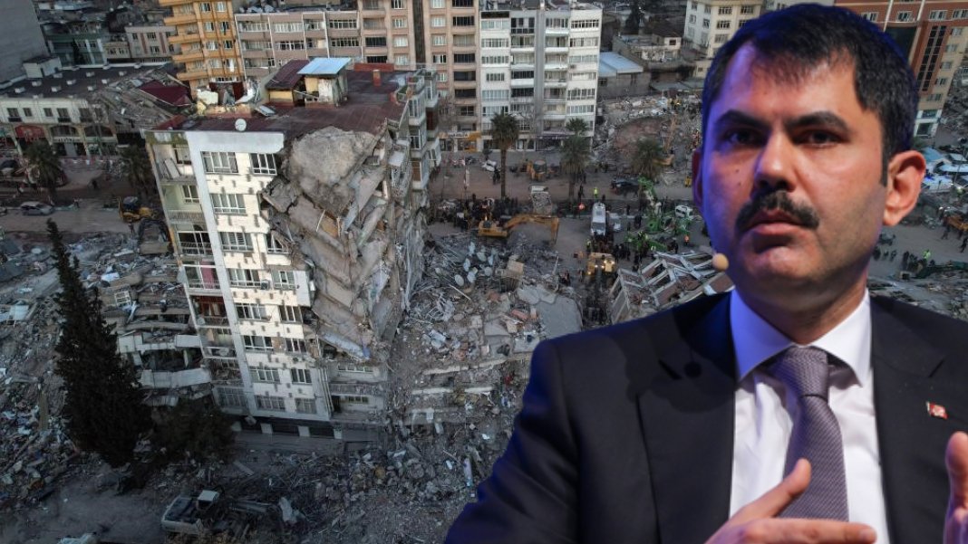 Şehircilik Bakanı Murat Kurum büyük yıkımın rakamını açıkladı: 12 bin 141 bina yıkık veya ağır hasarlı