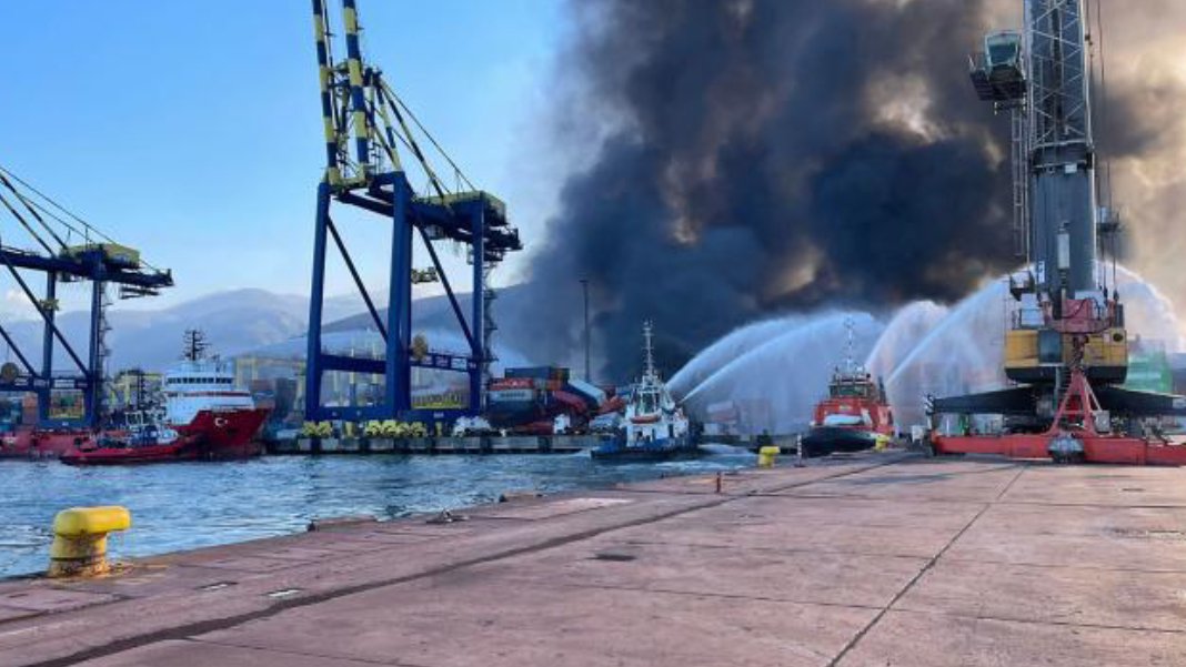 İskenderun Limanı yeniden faaliyete başladı