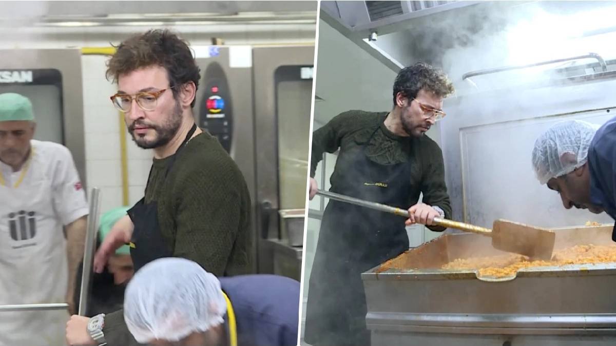 Masterchef’in sevilen jüri üyesi Danilo Zanna gözleri yaşarttı! Bu kez kazanlar depremzedeler için karıştırıldı