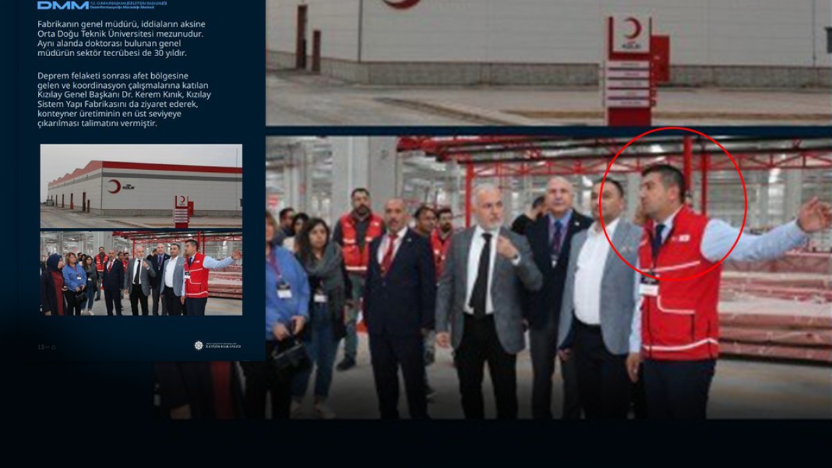 Depremin ardından oraya gittiği ileri sürülmüştü: Kızılay Başkanı eski görüntüyle mi tanıtım yaptı?