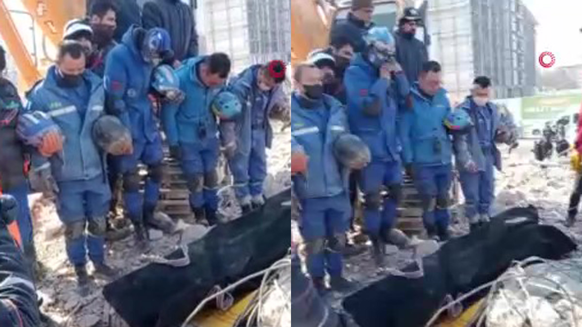 Çinli yardım ekibinden duygulandıran veda: Enkazdan cansız çıkardıkları depremzedeleri böyle uğurladılar