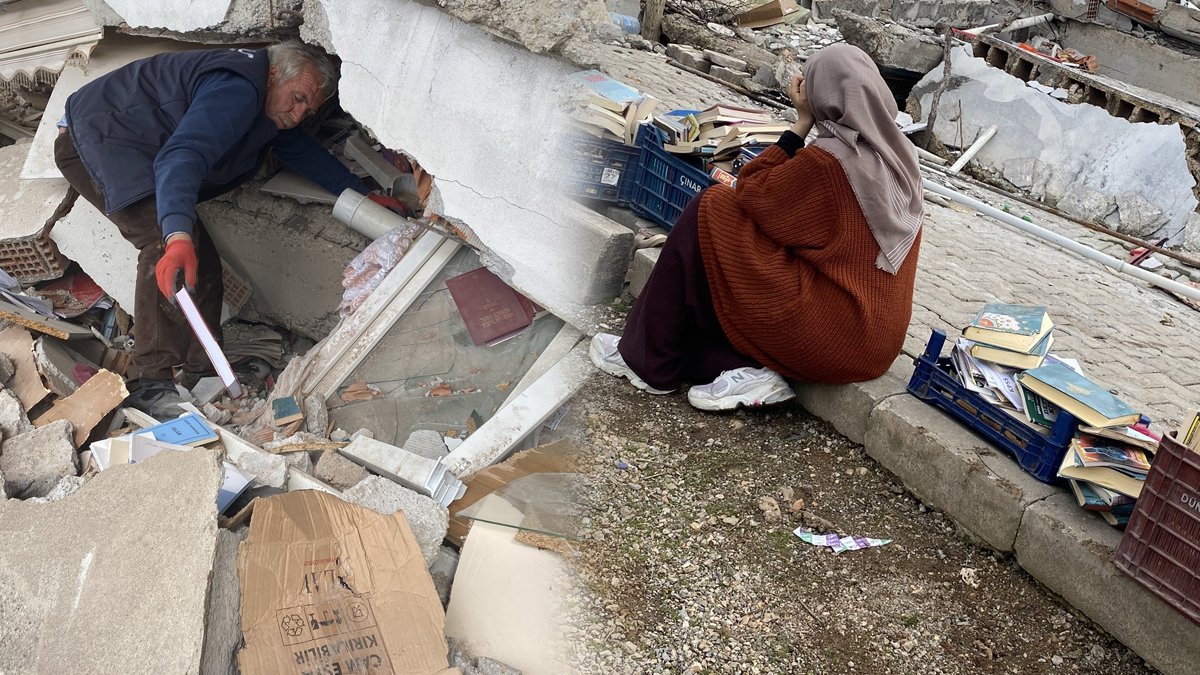 Paylaşımıyla herkesi duygulandırmıştı... 'Betonu tırnaklarımızla kazdık'