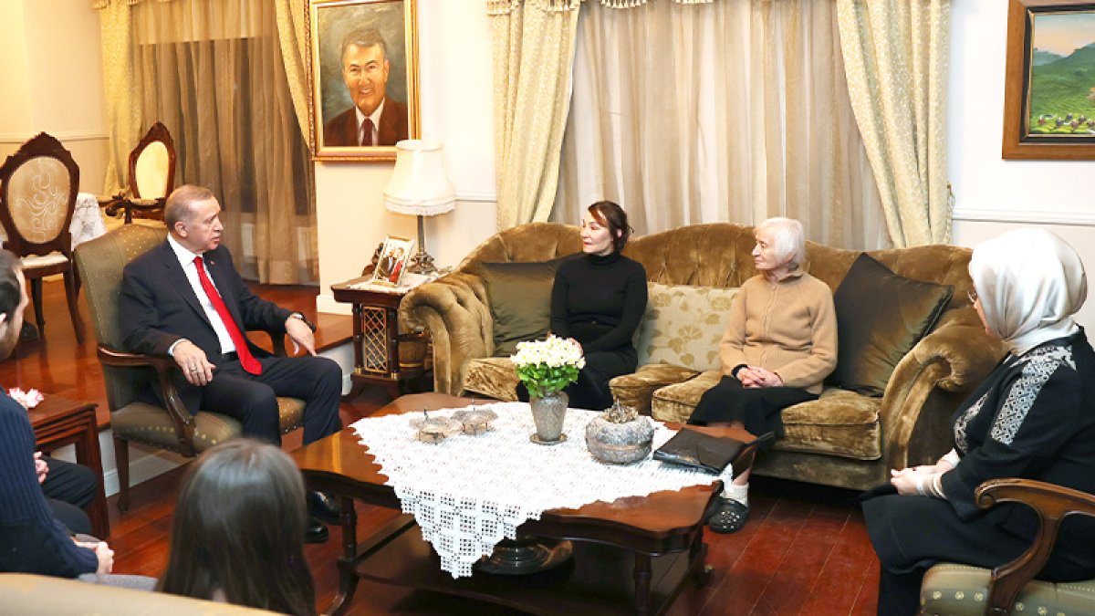 Erdoğan'dan Baykal ailesine taziye ziyareti