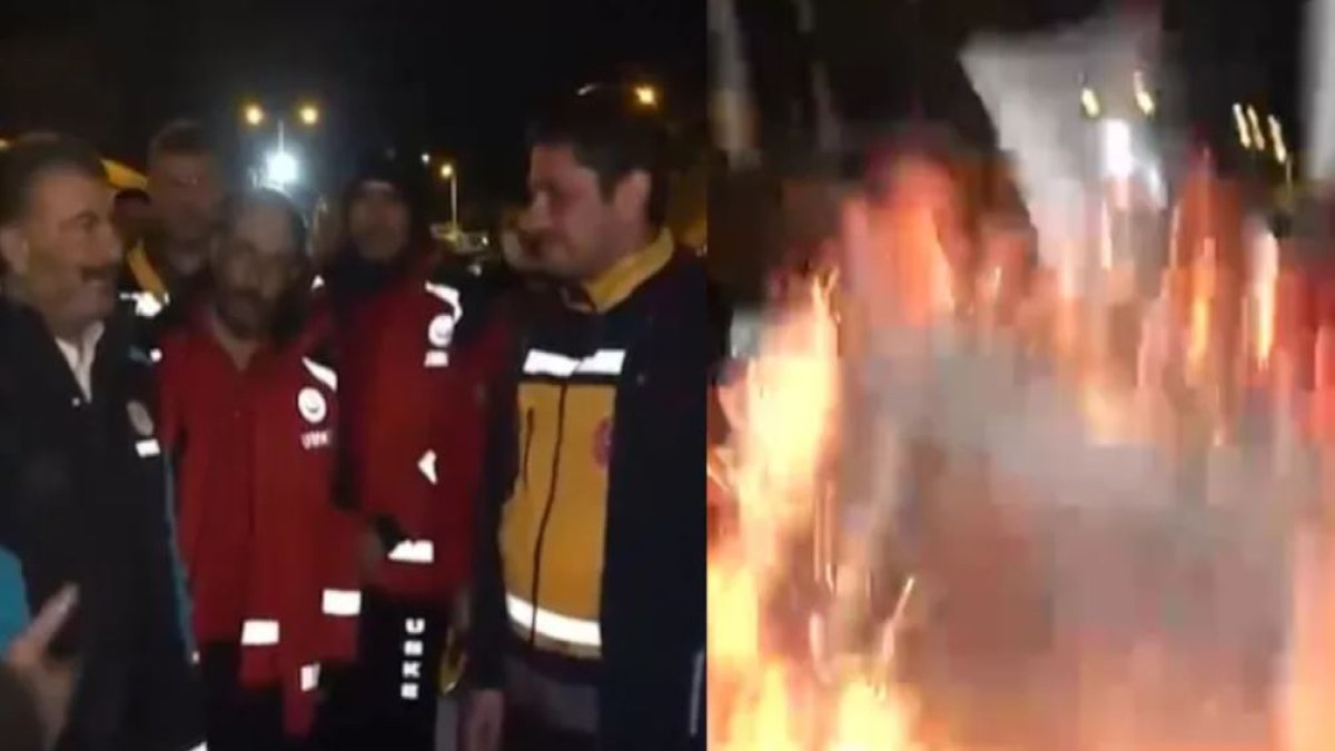 Bakan Koca'nın yanında kor patladı, ölümden döndü